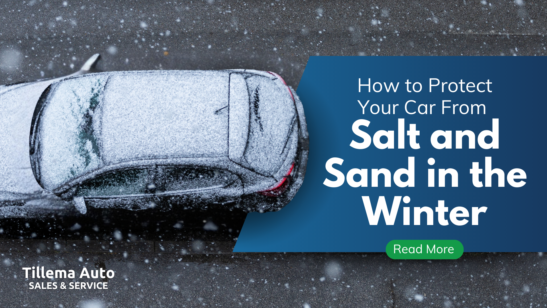 How to Protect Your Car From Salt and Sand in the Winter