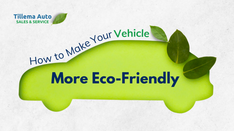 How to Make Your Vehicle More Eco-Friendly